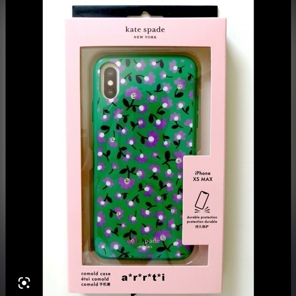 2 for $40 Kate  spade Floral iphone xs max case - Picture 1 of 3